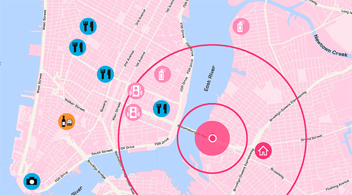 carte thématique cartographie interactive